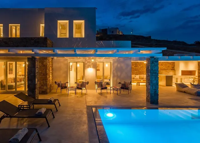 Luxury Artemis By Mykonos Luxury ヴィラ *